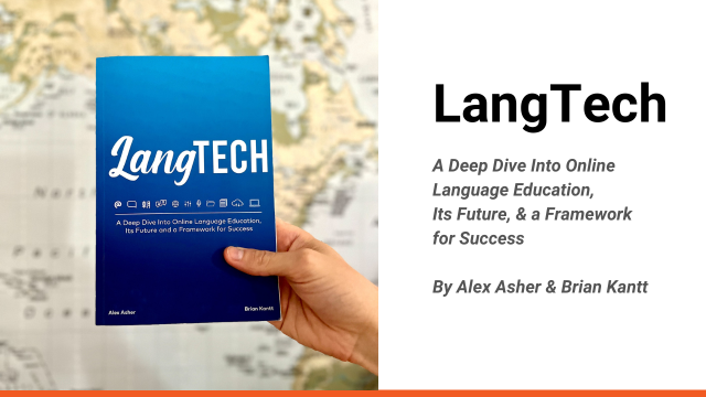LangTech book on online language teaching and education technology